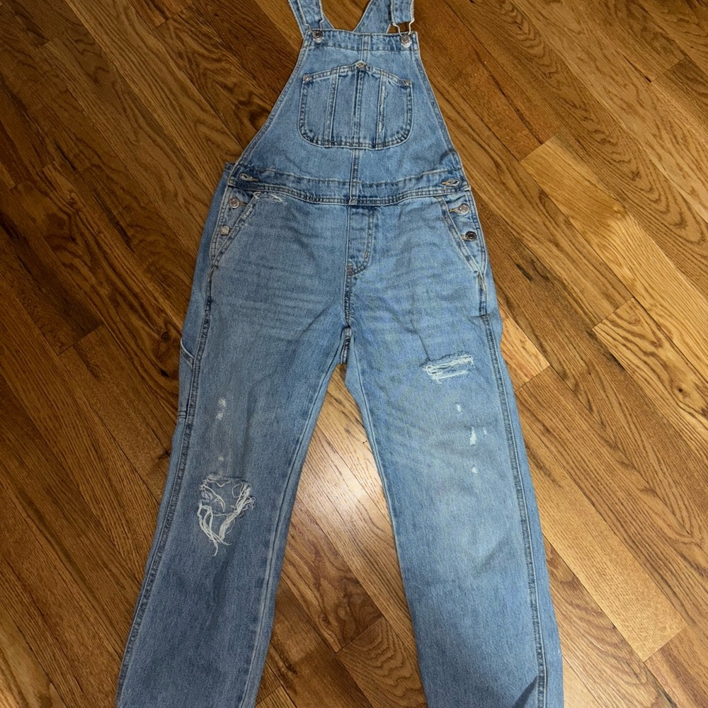 Blue Denim Overalls